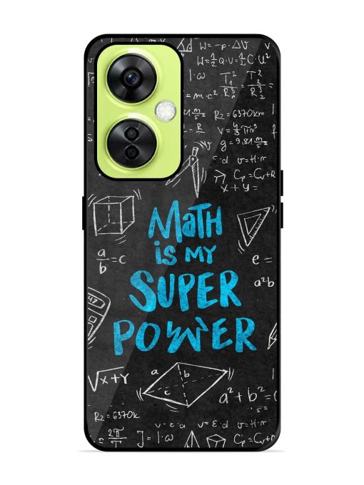 Math Magic Glossy Soft Edge Case for Oneplus Nord Ce 3 Lite (5G) Chachhi