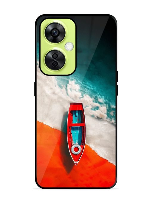 Crimson Tide Glossy Soft Edge Case for Oneplus Nord Ce 3 Lite (5G) Chachhi