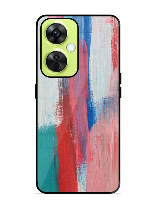 Colorful Chaos Glossy Soft Edge Case for Oneplus Nord Ce 3 Lite (5G) Chachhi