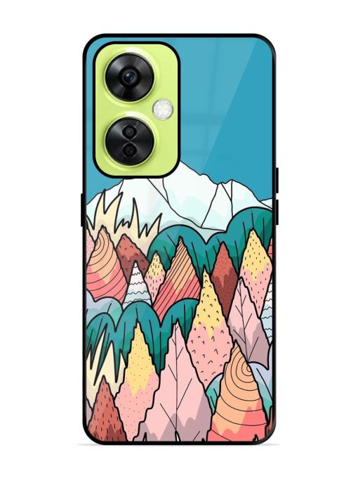 Mountain Dreamscape Glossy Soft Edge Case for Oneplus Nord Ce 3 Lite (5G) Chachhi