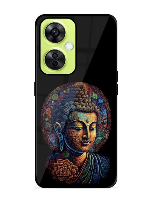 Stained Glass Serenity Glossy Soft Edge Case for Oneplus Nord Ce 3 Lite (5G)