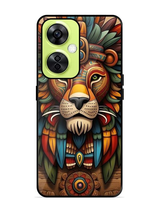 Aztec Majesty Glossy Soft Edge Case for Oneplus Nord Ce 3 Lite (5G) Chachhi