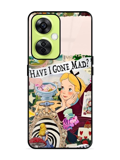 Mad Hatter'S Collage Glossy Soft Edge Case for Oneplus Nord Ce 3 Lite (5G) Chachhi