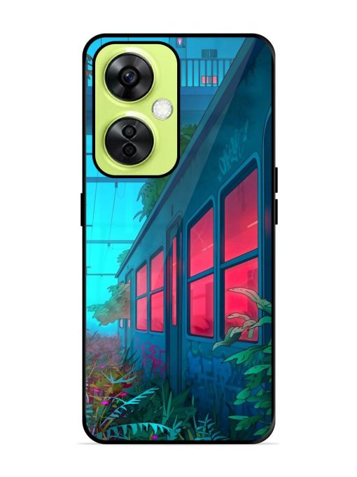 Urban Jungle Glossy Soft Edge Case for Oneplus Nord Ce 3 Lite (5G) Chachhi