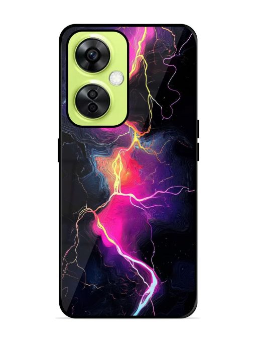 Electric Dreams Glossy Soft Edge Case for Oneplus Nord Ce 3 Lite (5G) Chachhi