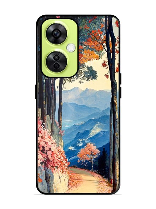 Mountainside Serenity Glossy Soft Edge Case for Oneplus Nord Ce 3 Lite (5G) Chachhi