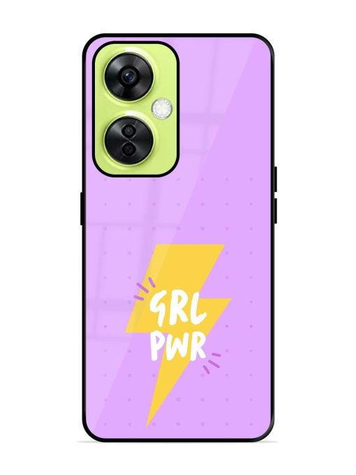 Girl Power Spark Glossy Soft Edge Case for Oneplus Nord Ce 3 Lite (5G) Chachhi