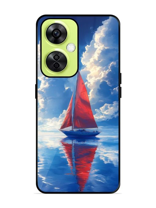 Crimson Sails Glossy Soft Edge Case for Oneplus Nord Ce 3 Lite (5G) Chachhi