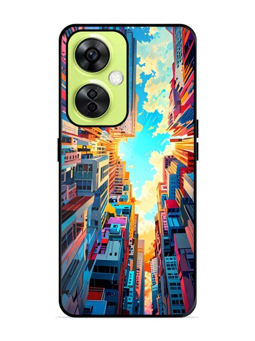 Skyward City Glossy Soft Edge Case for Oneplus Nord Ce 3 Lite (5G) Chachhi