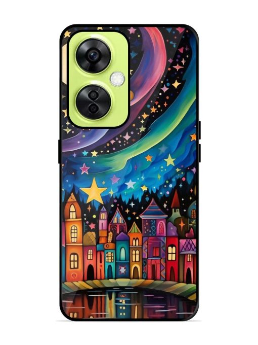 Starlit Village Glossy Soft Edge Case for Oneplus Nord Ce 3 Lite (5G)