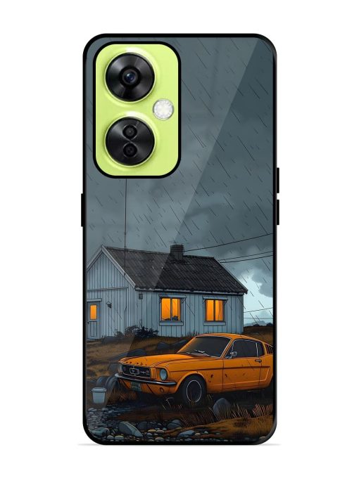 Rainy Day Retreat Glossy Soft Edge Case for Oneplus Nord Ce 3 Lite (5G) Chachhi