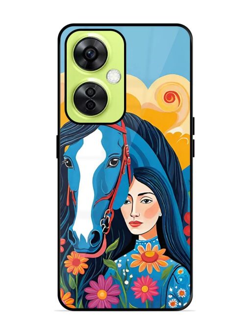 Equine Enchantment Glossy Soft Edge Case for Oneplus Nord Ce 3 Lite (5G) Chachhi