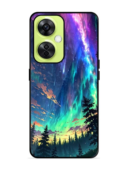 Cosmic Canvas Glossy Soft Edge Case for Oneplus Nord Ce 3 Lite (5G) Chachhi