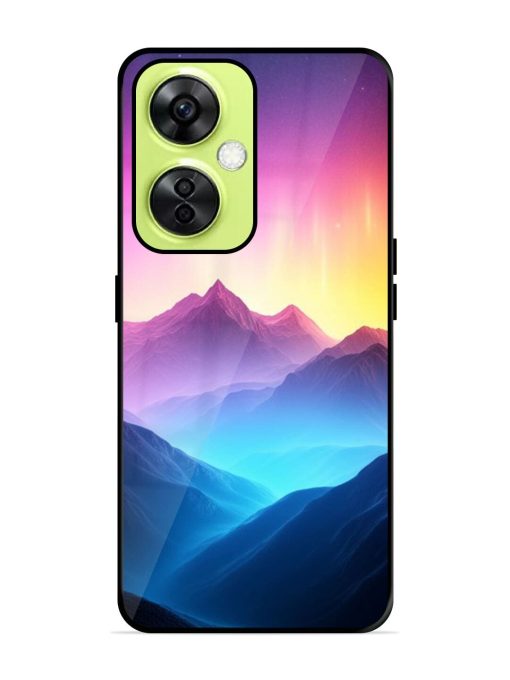 Cosmic Mountains Glossy Soft Edge Case for Oneplus Nord Ce 3 Lite (5G) Chachhi