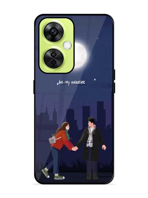 Moonlight Proposal Glossy Soft Edge Case for Oneplus Nord Ce 3 Lite (5G) Chachhi