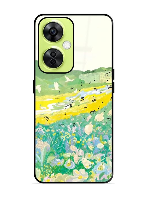 Melody In Bloom Glossy Soft Edge Case for Oneplus Nord Ce 3 Lite (5G) Chachhi