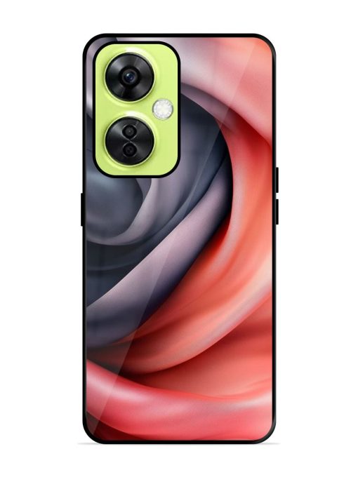 Swirling Silk Glossy Soft Edge Case for Oneplus Nord Ce 3 Lite (5G)
