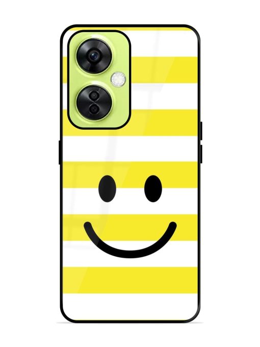 Smiling Stripes Glossy Soft Edge Case for Oneplus Nord Ce 3 Lite (5G) Chachhi