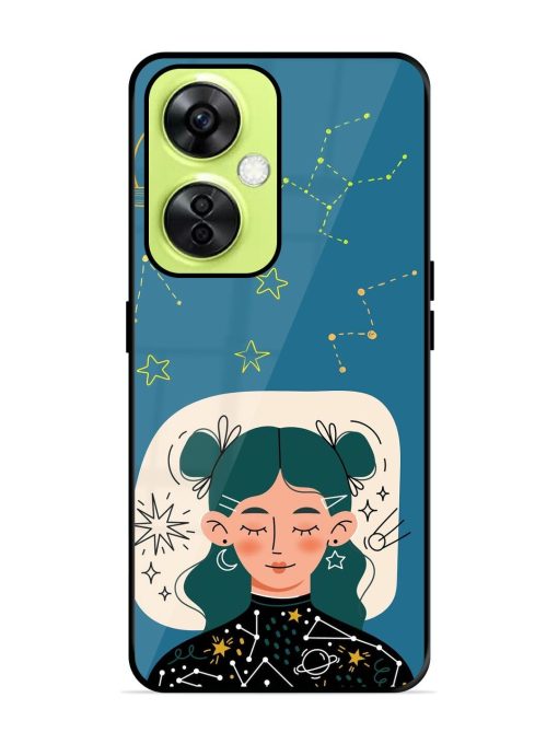 Cosmic Daydreamer Glossy Soft Edge Case for Oneplus Nord Ce 3 Lite (5G) Chachhi