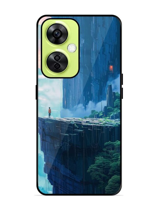 Solitude In The Sky Glossy Soft Edge Case for Oneplus Nord Ce 3 Lite (5G) Chachhi