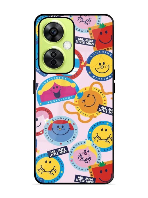 Whimsical Mr. Men & Little Miss Glossy Soft Edge Case for Oneplus Nord Ce 3 Lite (5G) Chachhi