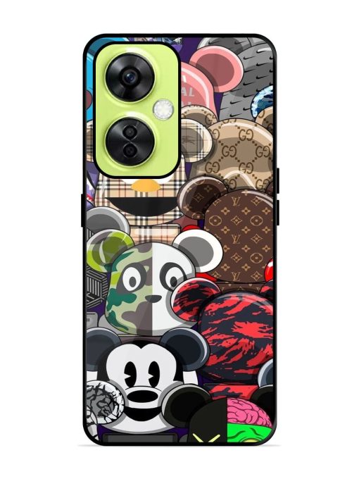 Streetwear Bearbrick Extravaganza Glossy Soft Edge Case for Oneplus Nord Ce 3 Lite (5G) Chachhi