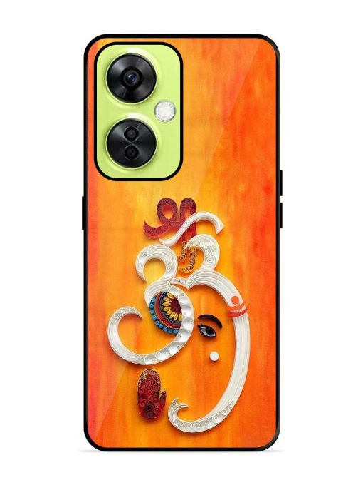 Ganesha In Quilling Art Glossy Soft Edge Case for Oneplus Nord Ce 3 Lite (5G) Chachhi