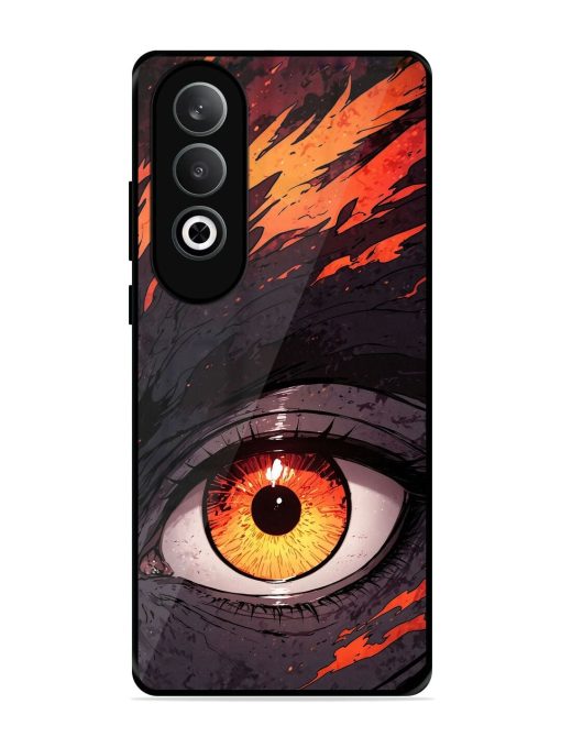 Inferno Gaze Glossy Soft Edge Case for Oneplus Nord Ce 4 (5G) Chachhi