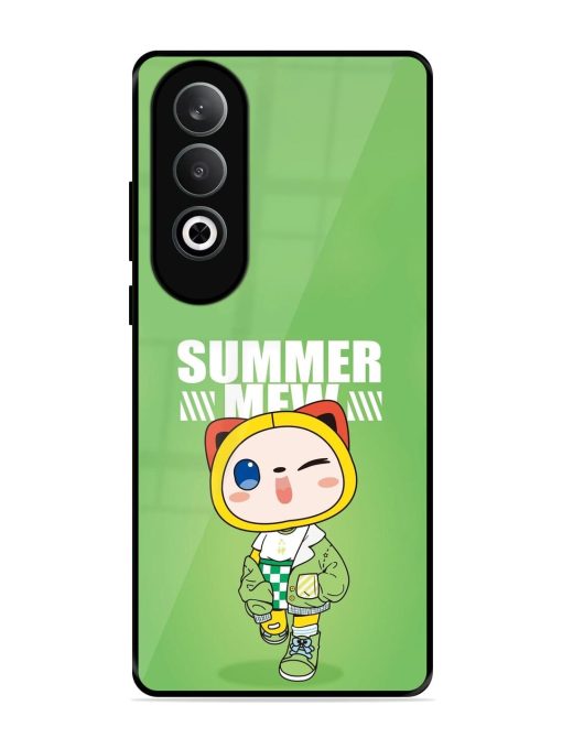 Purrfect Summer Glossy Soft Edge Case for Oneplus Nord Ce 4 (5G) Chachhi