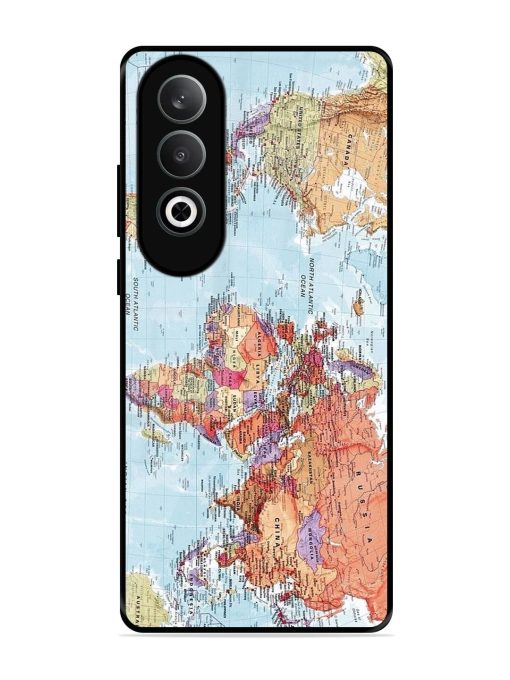 Our Blue Marble Glossy Soft Edge Case for Oneplus Nord Ce 4 (5G) Chachhi