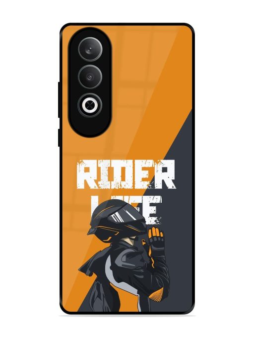 Ride Never Ends Glossy Soft Edge Case for Oneplus Nord Ce 4 (5G) Chachhi