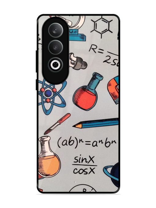 Science Doodle Glossy Soft Edge Case for Oneplus Nord Ce 4 (5G) Chachhi