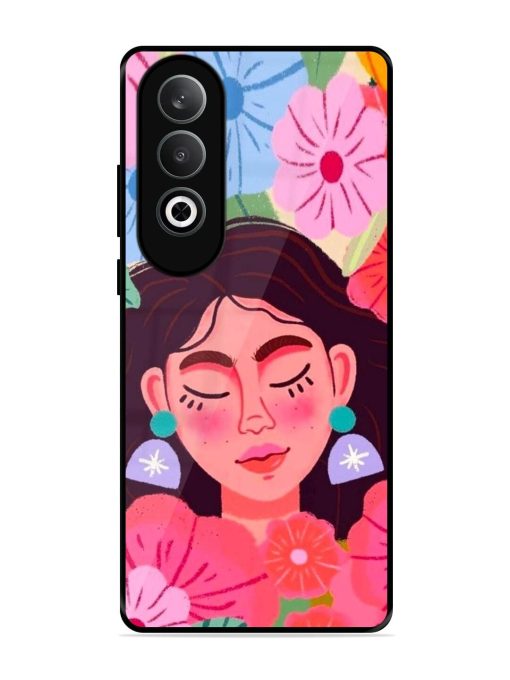 Blooming Serenity Glossy Soft Edge Case for Oneplus Nord Ce 4 (5G) Chachhi