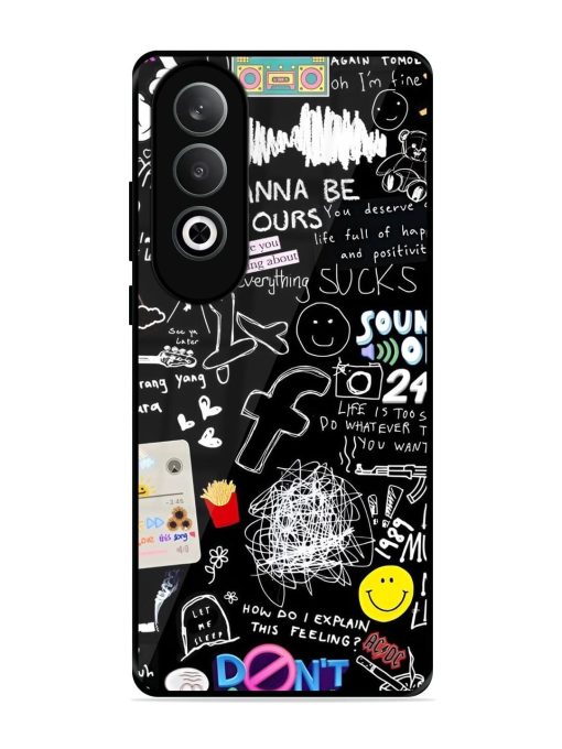 Doodle Diary Glossy Soft Edge Case for Oneplus Nord Ce 4 (5G) Chachhi