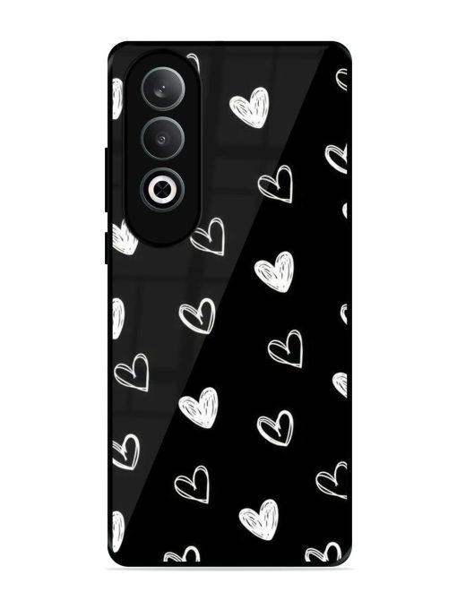 Scattered Hearts Glossy Soft Edge Case for Oneplus Nord Ce 4 (5G) Chachhi