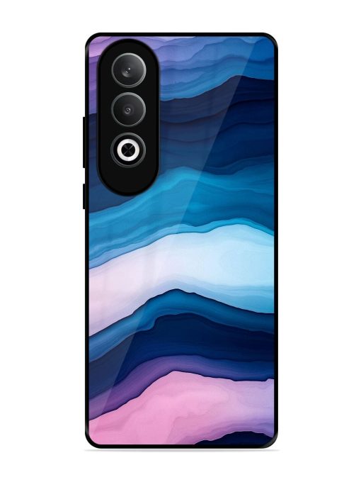 Oceanic Layers Glossy Soft Edge Case for Oneplus Nord Ce 4 (5G) Chachhi