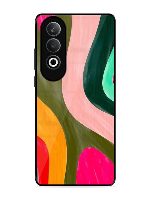 Wavy Wonder Glossy Soft Edge Case for Oneplus Nord Ce 4 (5G) Chachhi