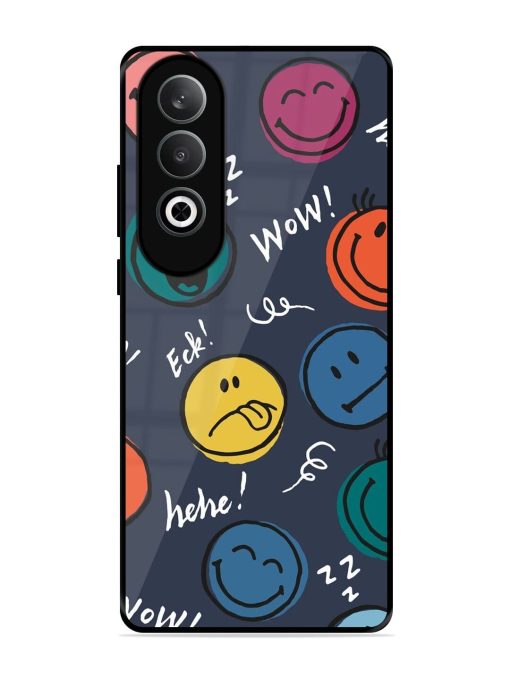 Emoticon Parade Glossy Soft Edge Case for Oneplus Nord Ce 4 (5G) Chachhi