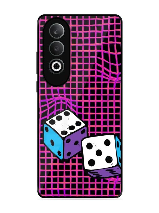 Glitched Dice Glossy Soft Edge Case for Oneplus Nord Ce 4 (5G) Chachhi