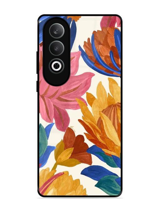 Blooming Tapestry Glossy Soft Edge Case for Oneplus Nord Ce 4 (5G) Chachhi