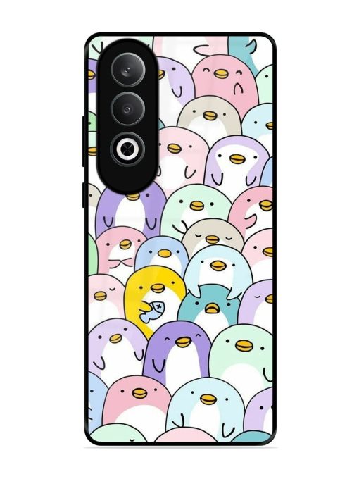 Penguin Party Glossy Soft Edge Case for Oneplus Nord Ce 4 (5G) Chachhi