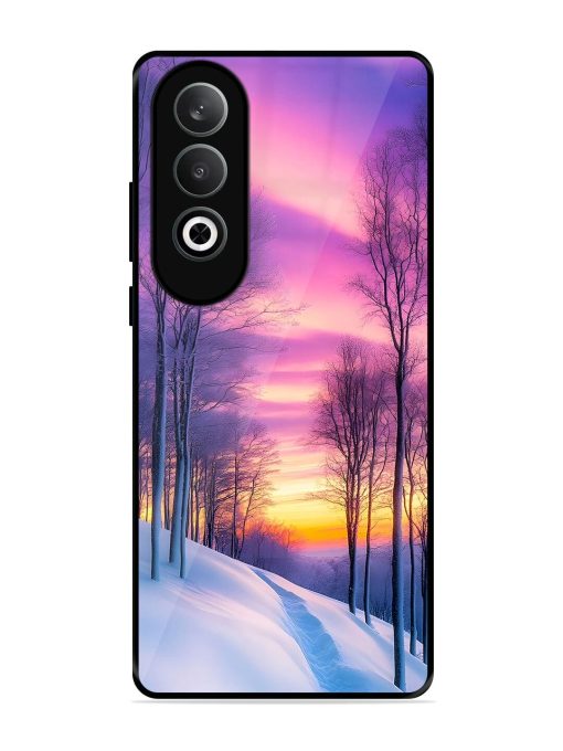 Winter'S Purple Haze Glossy Soft Edge Case for Oneplus Nord Ce 4 (5G) Chachhi