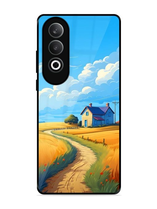 Countryside Cottage Glossy Soft Edge Case for Oneplus Nord Ce 4 (5G) Chachhi