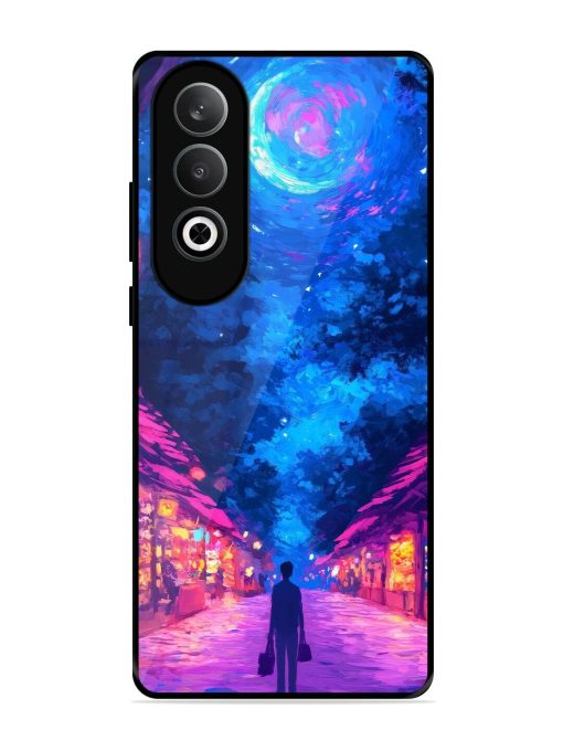 Neon Nightscape Glossy Soft Edge Case for Oneplus Nord Ce 4 (5G) Chachhi