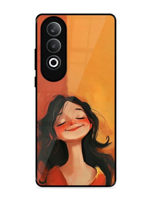 Neon Girl Glossy Soft Edge Case for Oneplus Nord Ce 4 (5G)