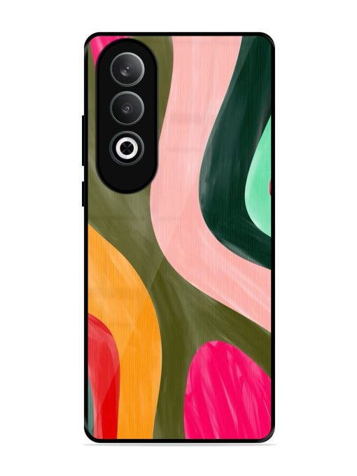 Wavy Wonderland Glossy Soft Edge Case for Oneplus Nord Ce 4 (5G) Chachhi