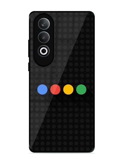 Google Dots Glossy Soft Edge Case for Oneplus Nord Ce 4 (5G) Chachhi