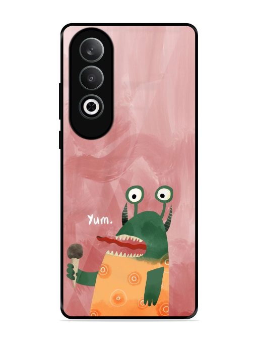 Hungry Monster Glossy Soft Edge Case for Oneplus Nord Ce 4 (5G) Chachhi