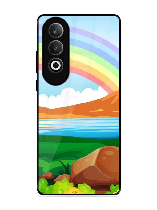 Rainbow Over The Lake Glossy Soft Edge Case for Oneplus Nord Ce 4 (5G) Chachhi