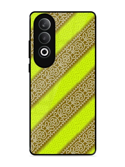 Golden Bandana Bliss Glossy Soft Edge Case for Oneplus Nord Ce 4 (5G) Chachhi